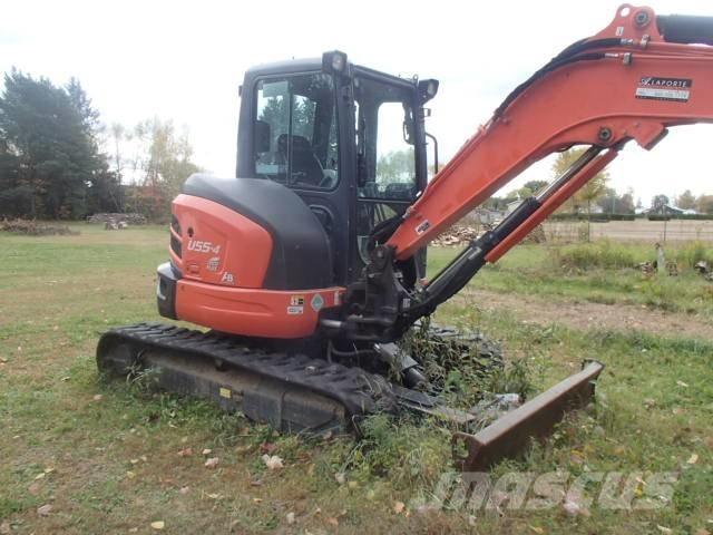 Kubota U 55-4 Mini kotrók < 7t