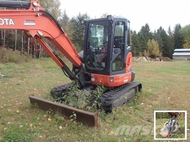 Kubota U 55-4 Mini kotrók < 7t