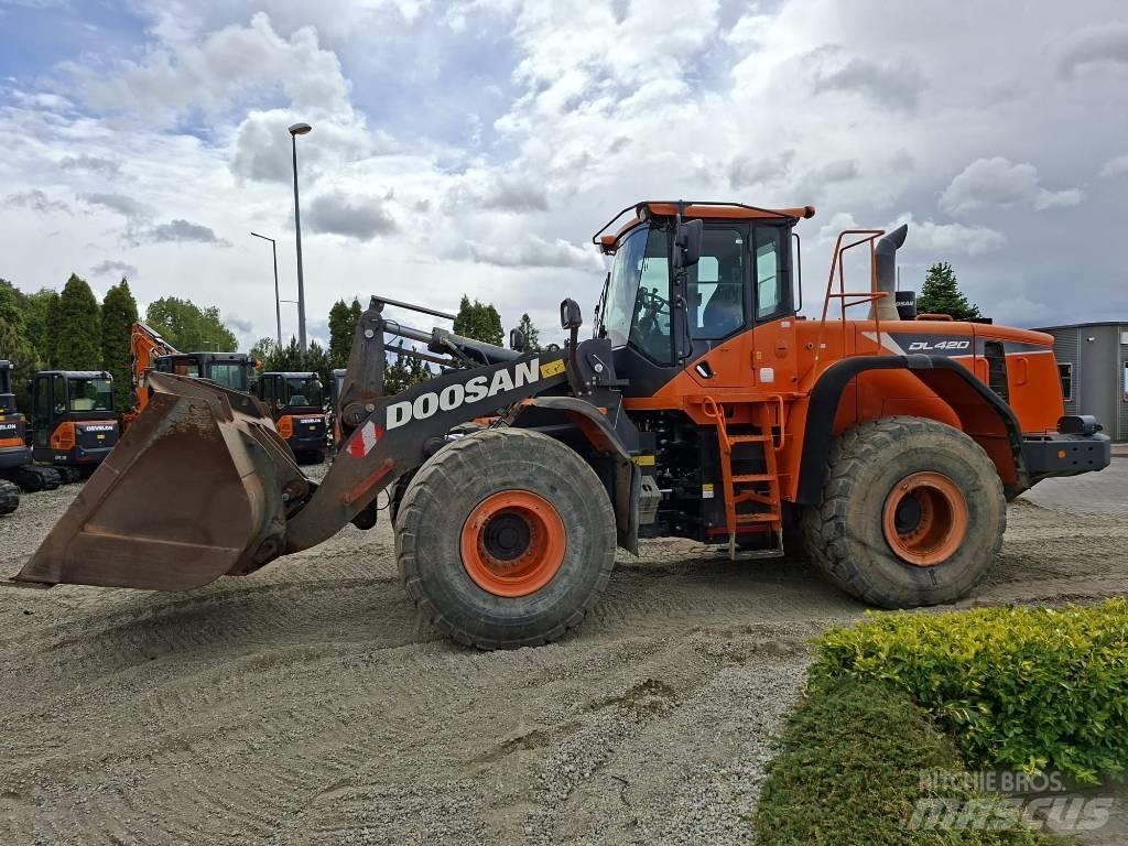 Doosan DL 420-5 Gumikerekes homlokrakodók