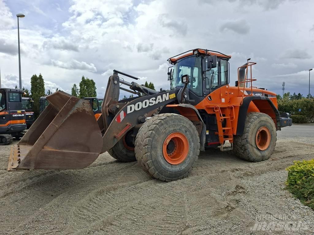 Doosan DL 420-5 Gumikerekes homlokrakodók