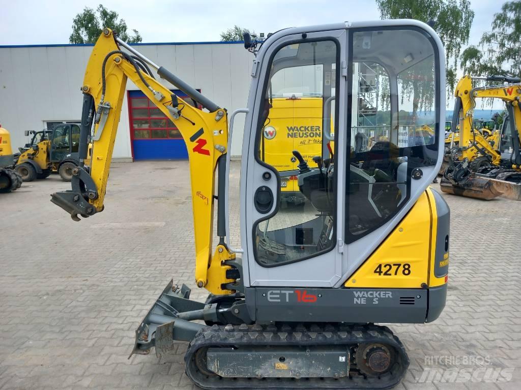 Wacker Neuson ET16 Lánctalpas kotrók