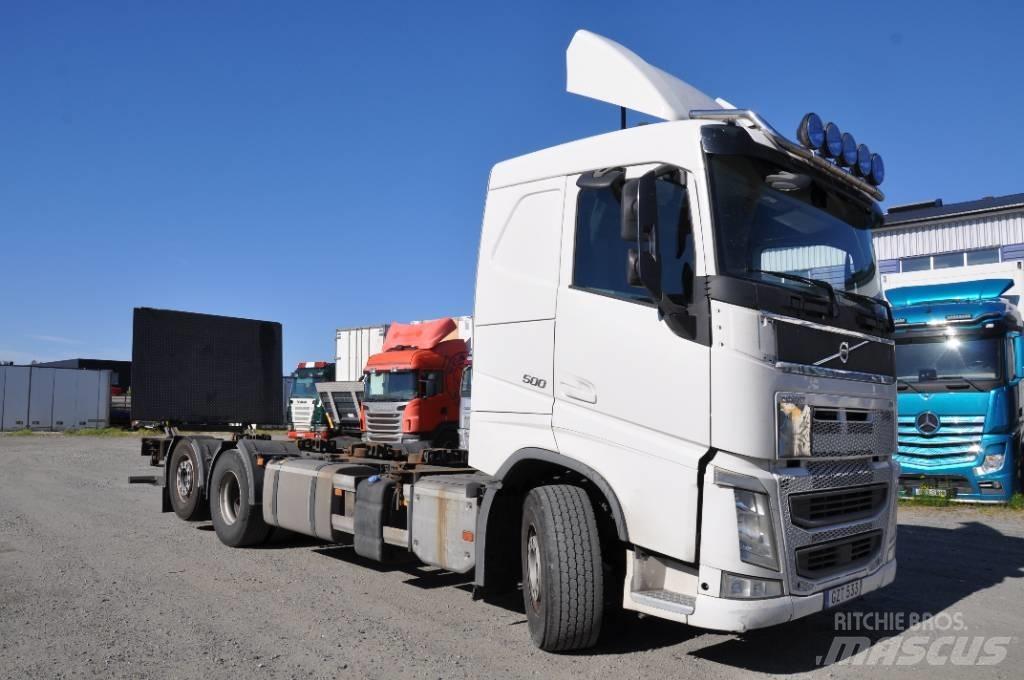 Volvo FH500 6X2 Konténer keretes / Konténeres teherautók