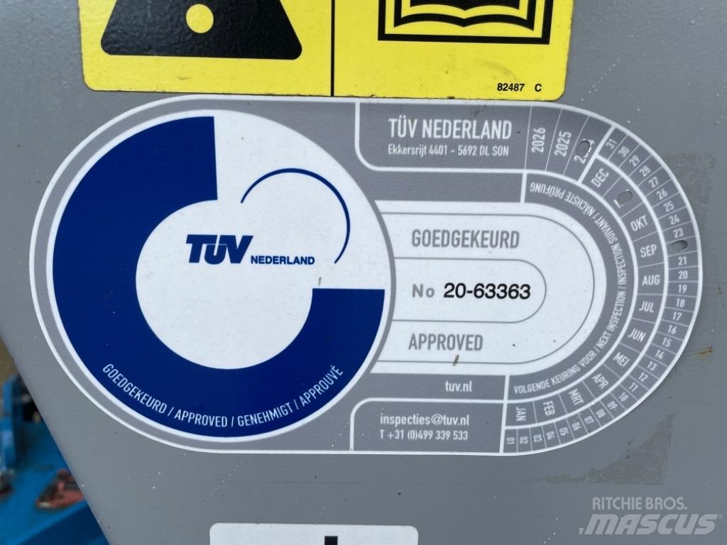 Genie TZ 34/20 Pótkocsira szerelt emelők és állványok