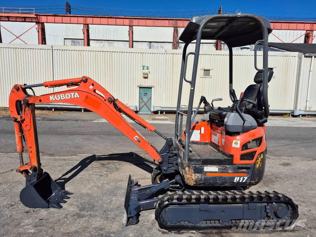 Kubota U 17 Mini kotrók < 7t