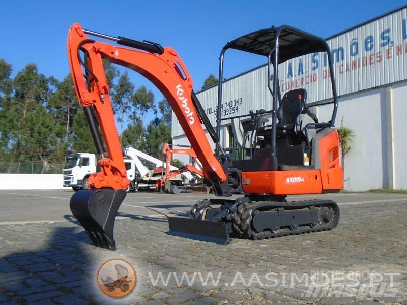 Kubota KX 019-4 Mini kotrók < 7t