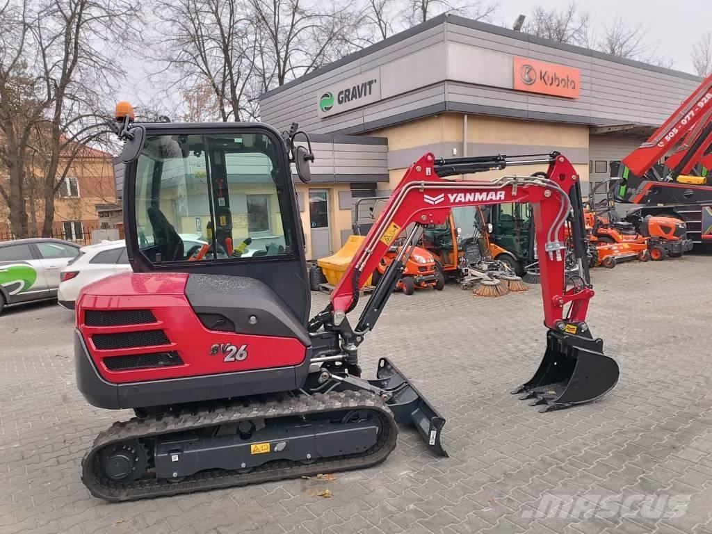 Yanmar SV 26 Advance Mini kotrók < 7t