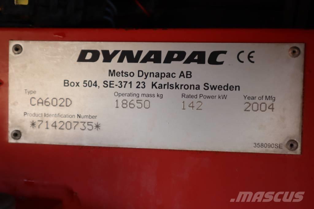 Dynapac CA 602 D Egydobos hengerek
