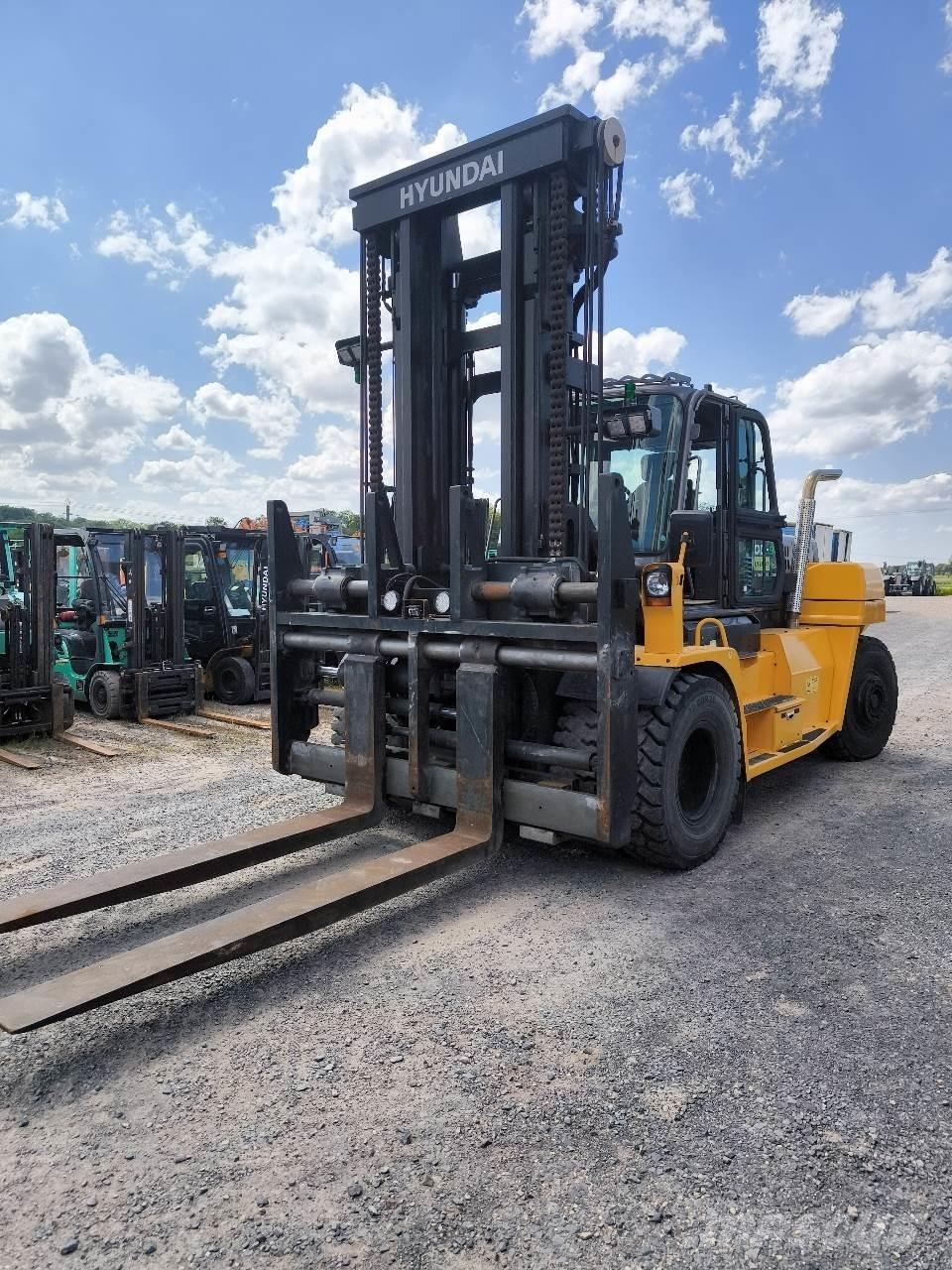 Hyundai 160D-9L Teherautóra szerelt targonca