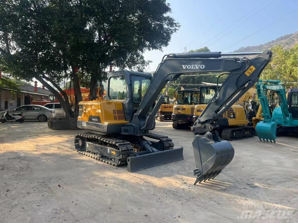 Volvo EC 55D Mini kotrók < 7t