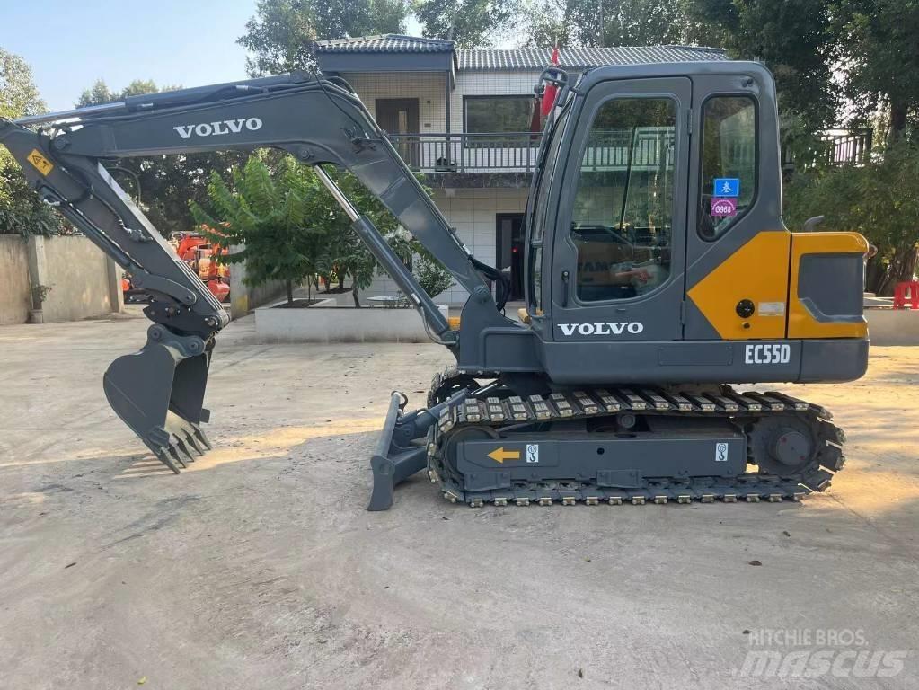 Volvo EC 55D Mini kotrók < 7t