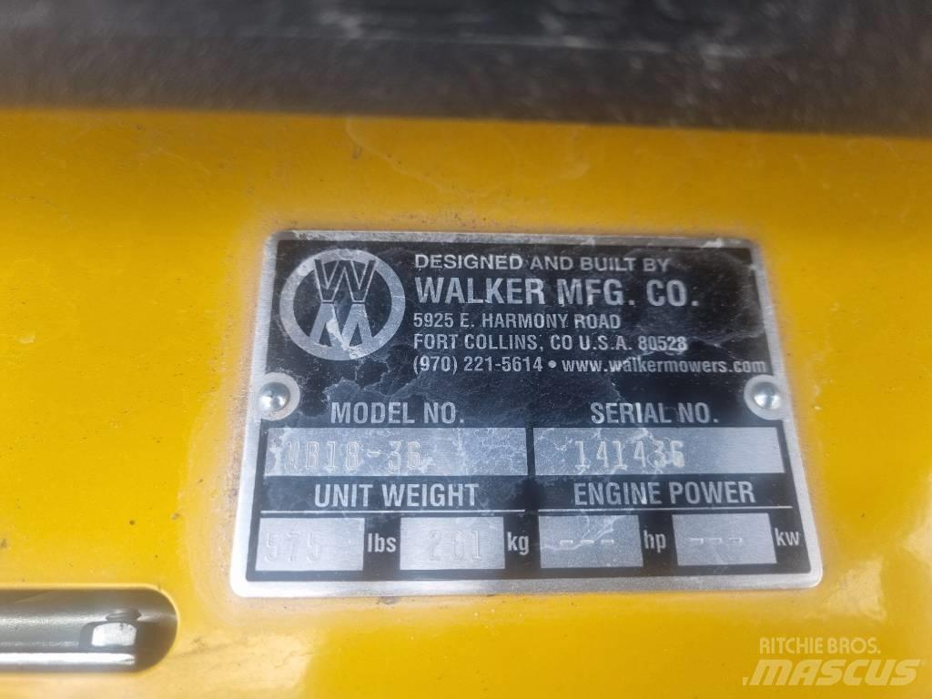 Walker B18 Ráülős fűnyírók