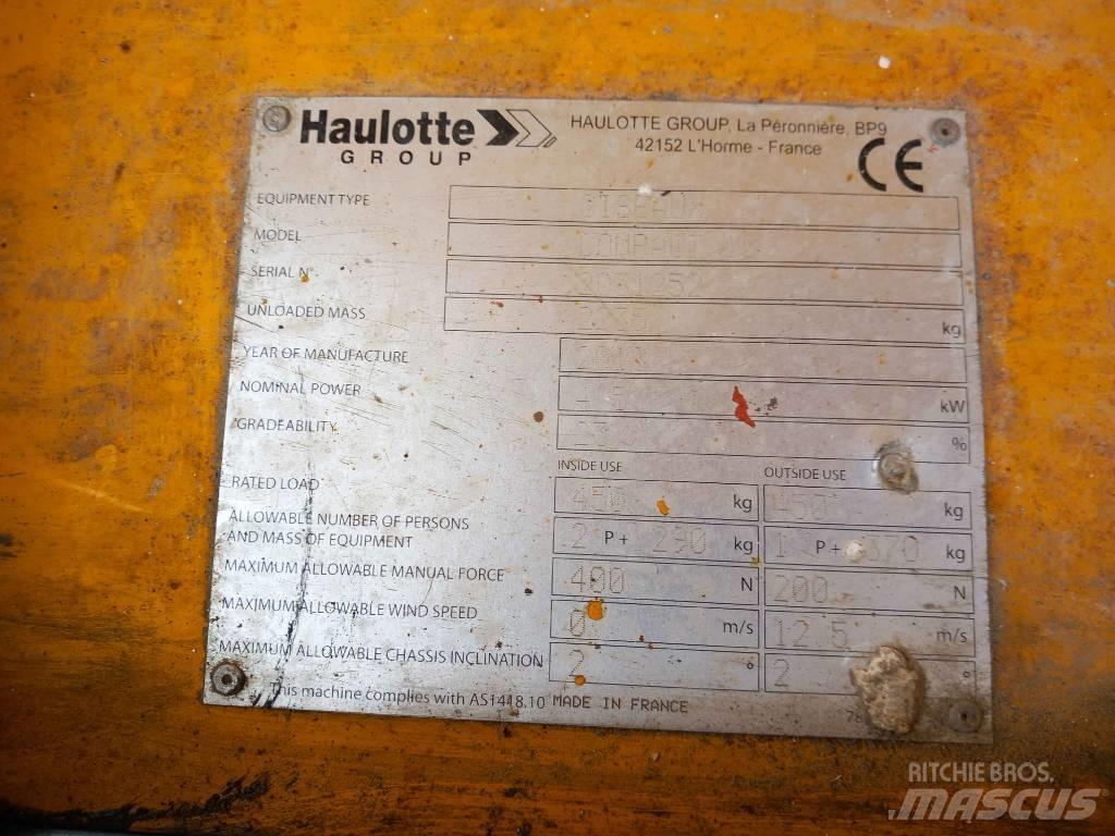 Haulotte Compact 10 Ollós emelők
