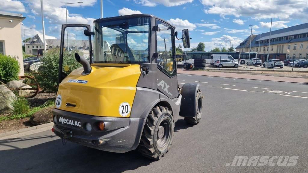 Mecalac AX 850 Gumikerekes homlokrakodók