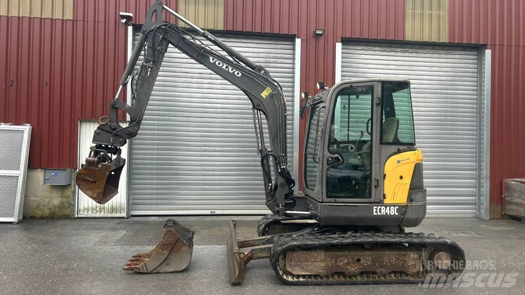 Volvo ECR48C Mini kotrók < 7t
