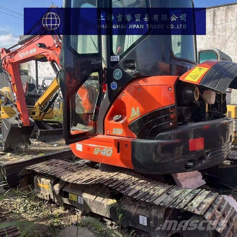 Kubota U 40 Mini kotrók < 7t