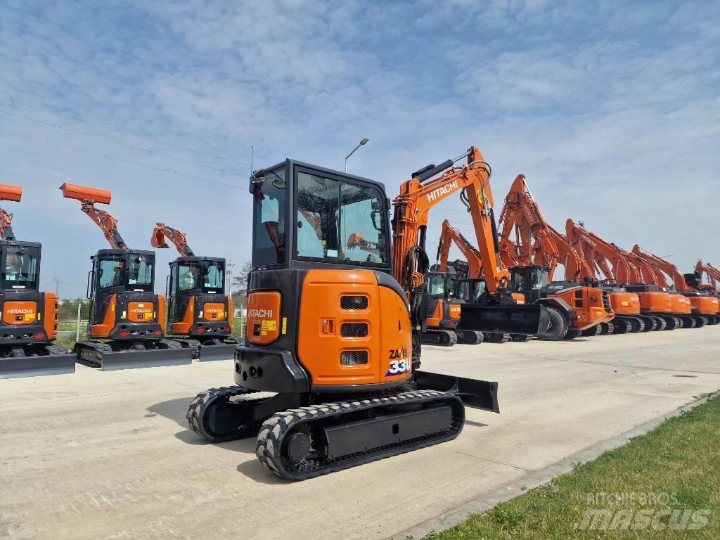 Hitachi ZX 33 U-6 Mini kotrók < 7t