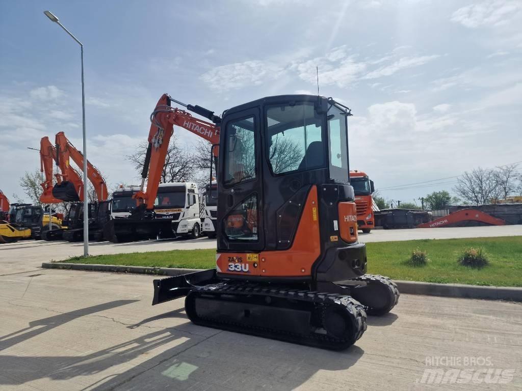 Hitachi ZX 33 U-6 Mini kotrók < 7t