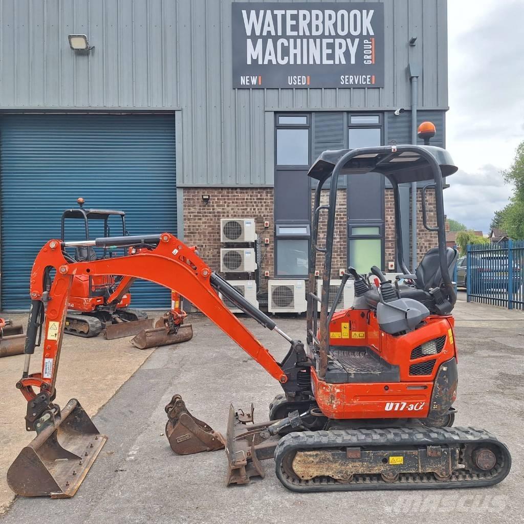 Kubota U 17-3 Mini kotrók < 7t
