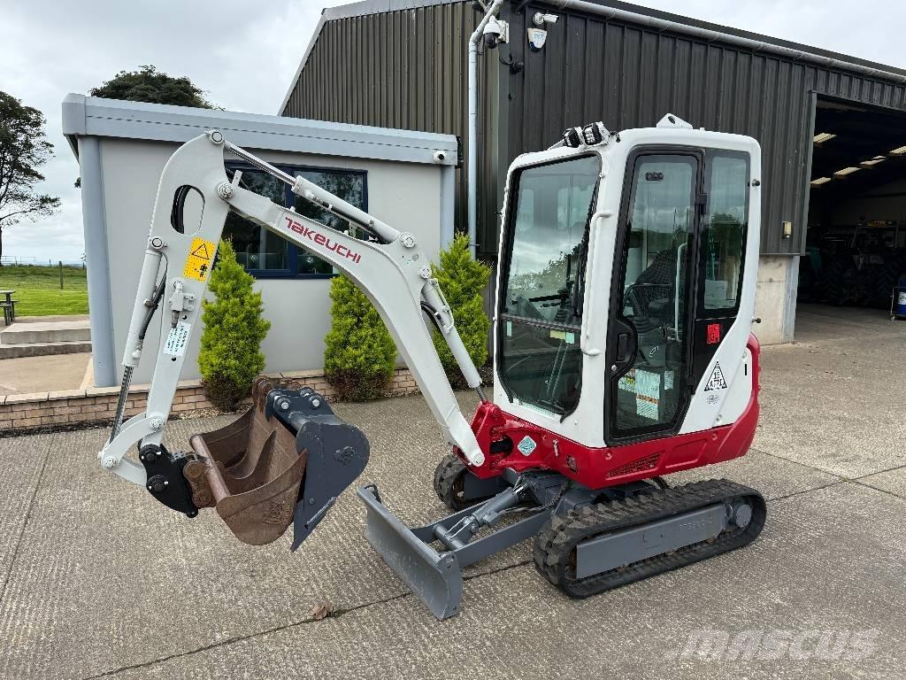 Takeuchi TB 216 Mini kotrók < 7t