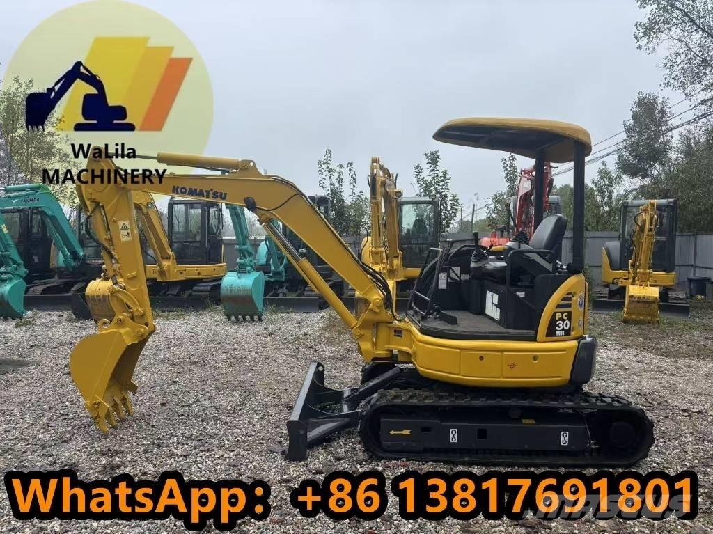 Komatsu PC 30 MR-3 Mini kotrók < 7t