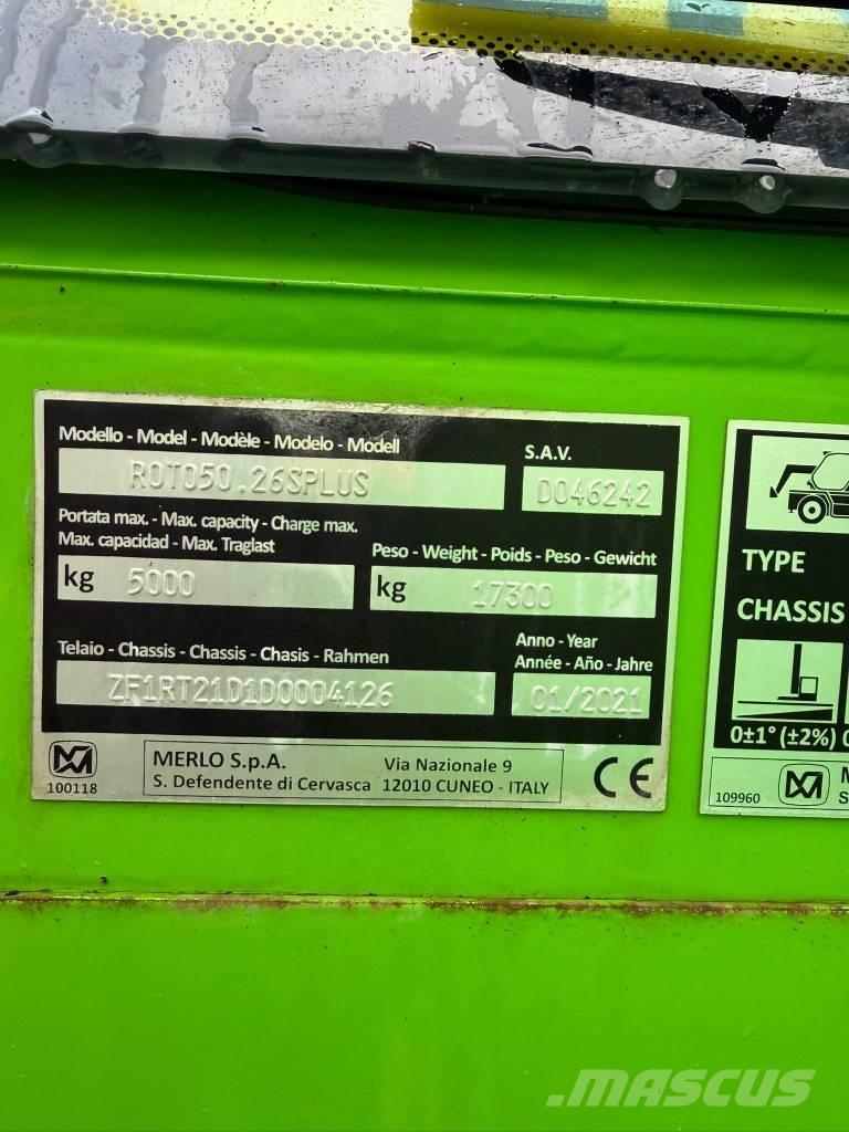 Merlo 50.26 S Plus Teleszkópos rakodók