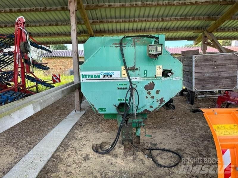 Keenan Compac 90 Hulladékároló tartály,ventilátor,felvonó