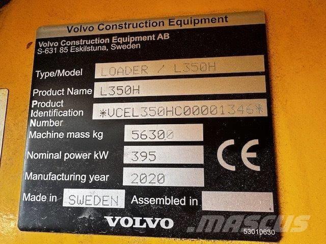 Volvo L 350 H Gumikerekes homlokrakodók