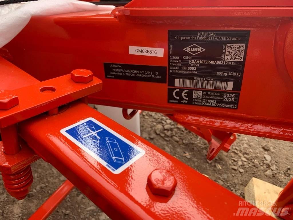 Kuhn GF6503 TEDDER Rendkészítő