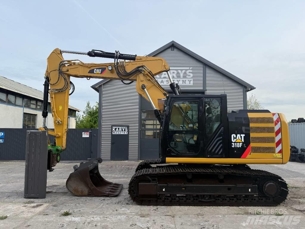 CAT 318 Lánctalpas kotrók