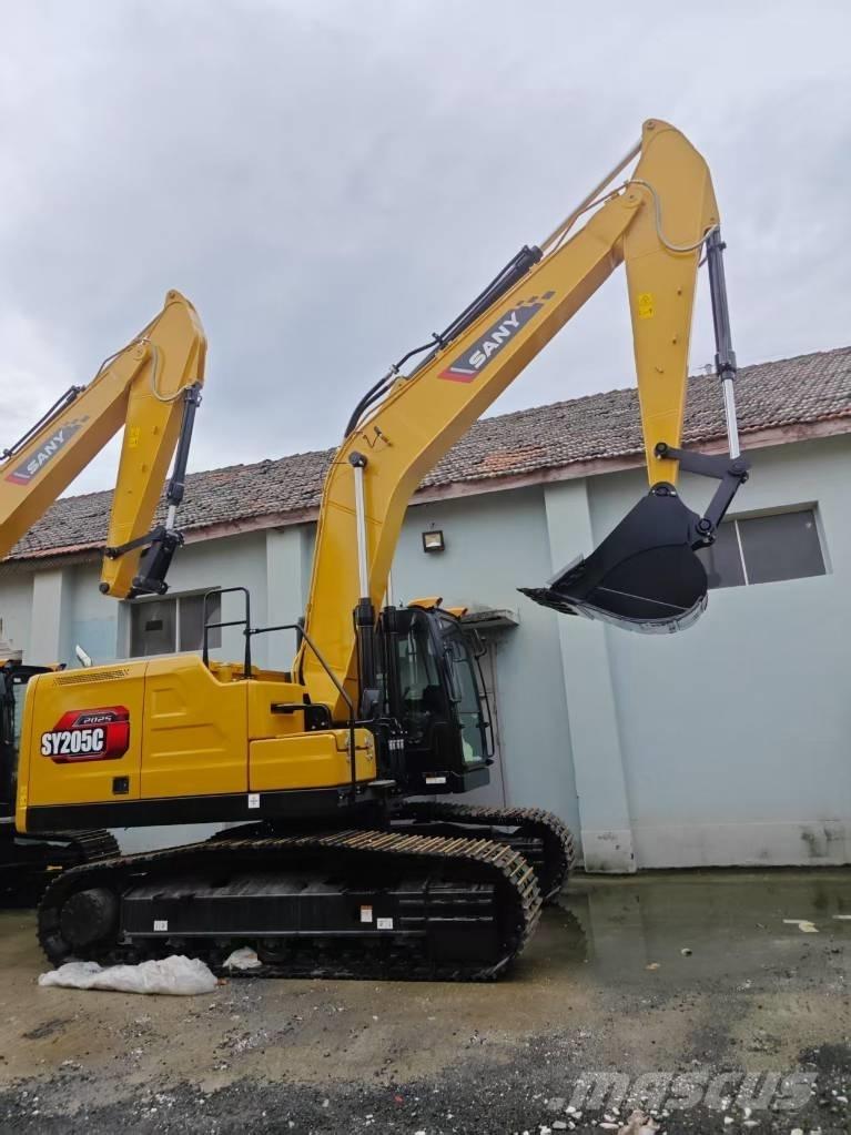 Sany SY 205 C-S Lánctalpas kotrók