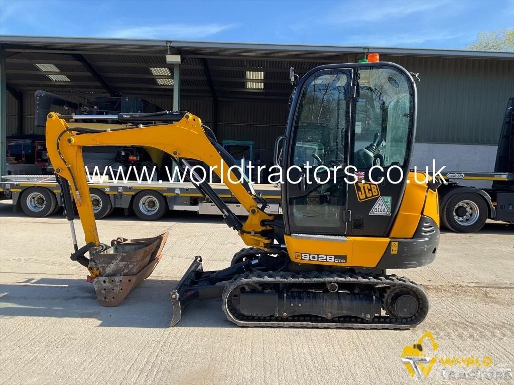 JCB 8026 CTS Mini kotrók < 7t