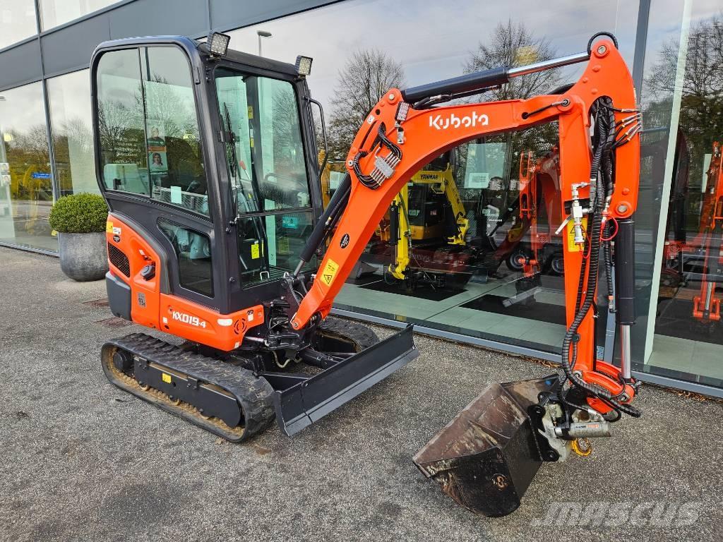 Kubota KX 019-4 Mini kotrók < 7t