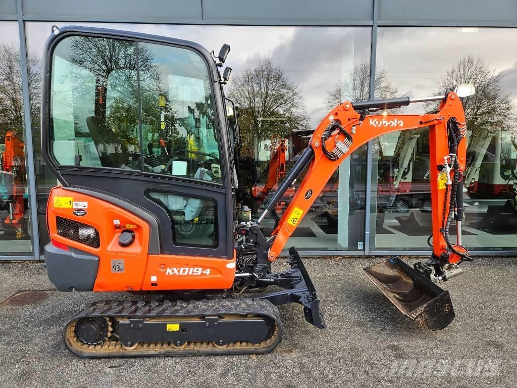 Kubota KX 019-4 Mini kotrók < 7t