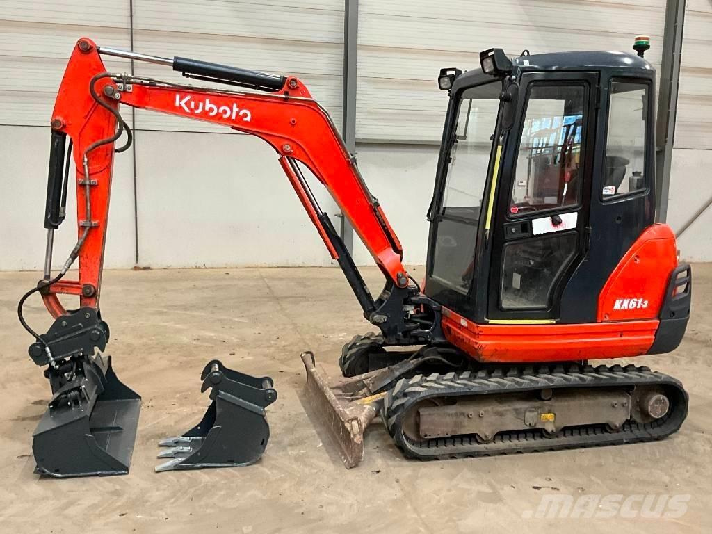 Kubota KX 61-3 Mini kotrók < 7t