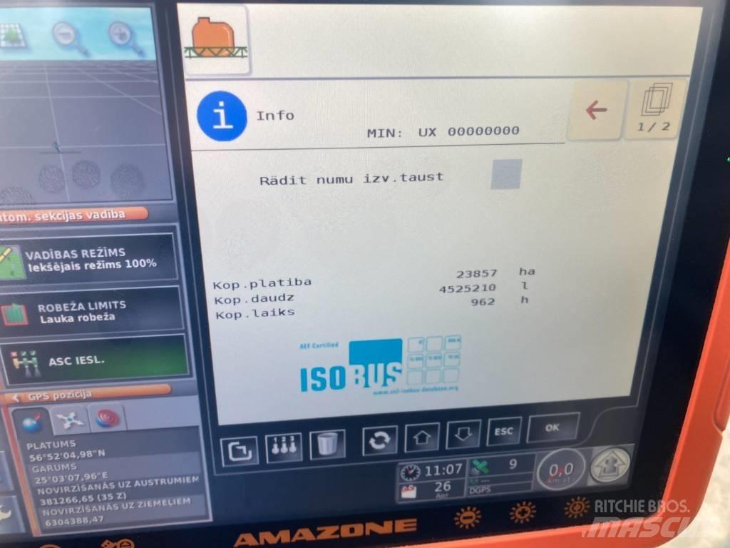 Amazone UX 5200 Vontatott trágyaszórók