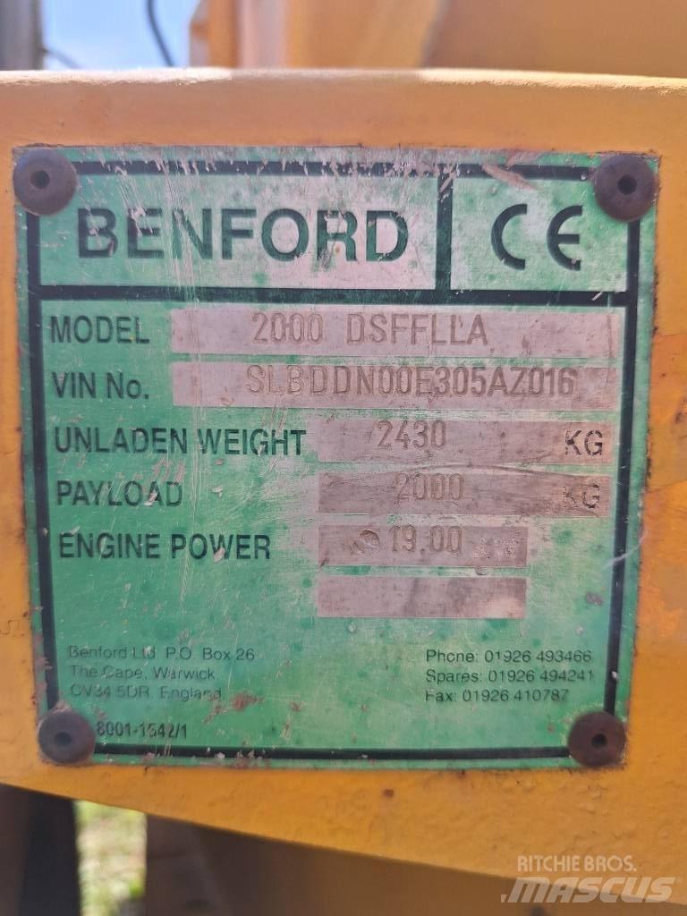 Benford 2000 DR Csuklósdömperek