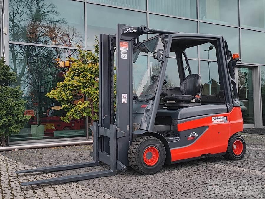 Linde E30L-01 Elektromos targoncák