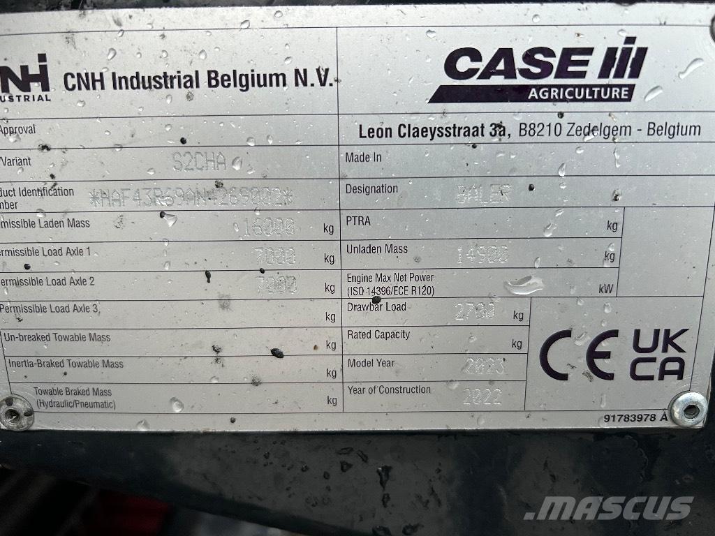 Case IH LB 436 HD Szögletes bálázók