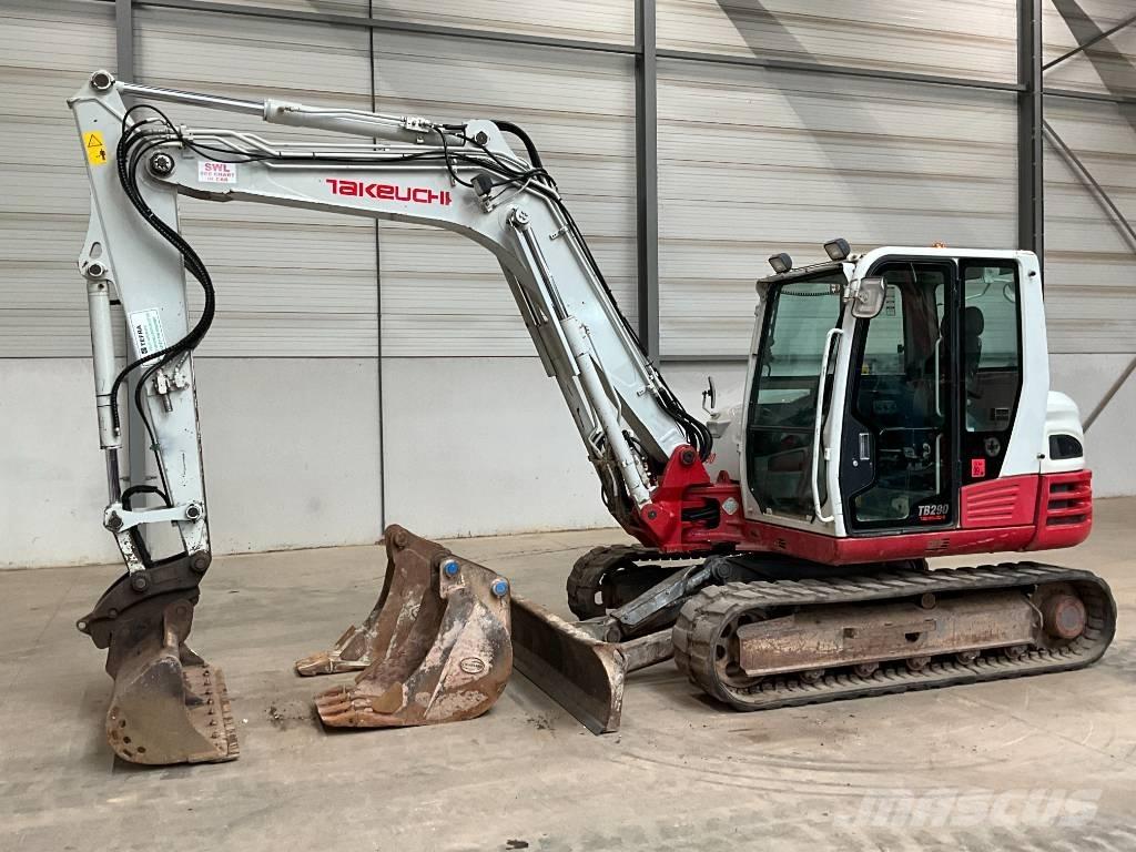 Takeuchi TB 290 Közepes (midi) kotrók 7 t - 12 t