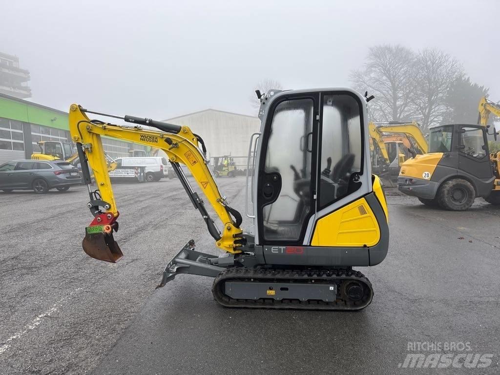 Wacker Neuson ET20 Lánctalpas kotrók