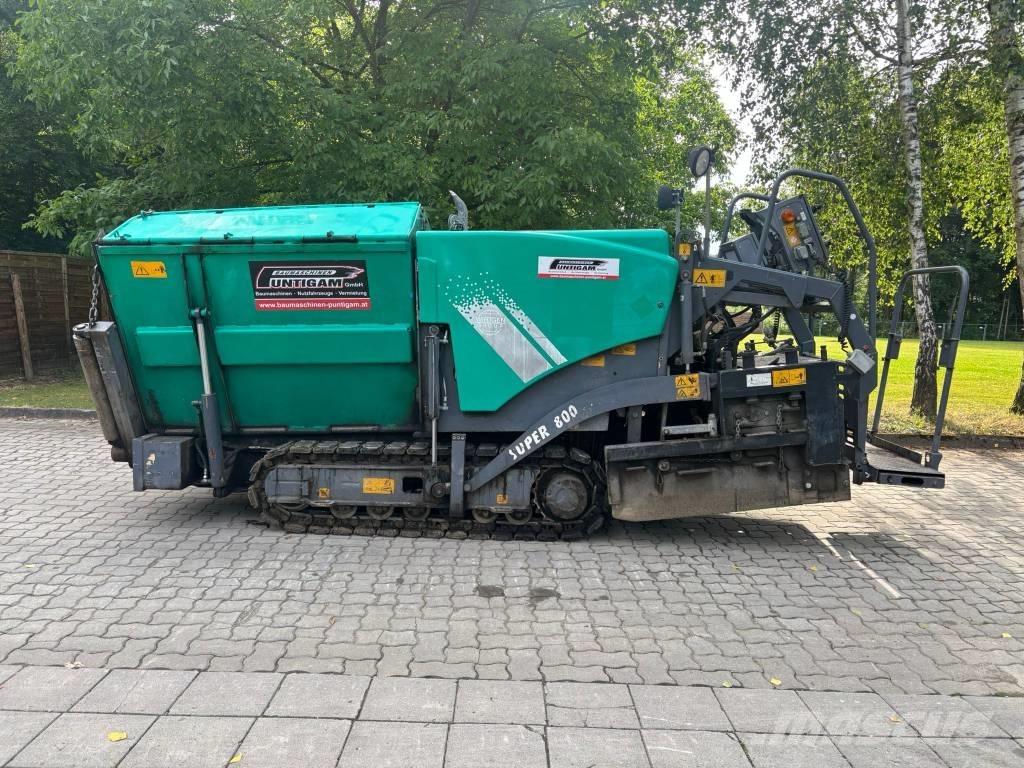 Vögele Super 800 Aszfalt terítõ gépek