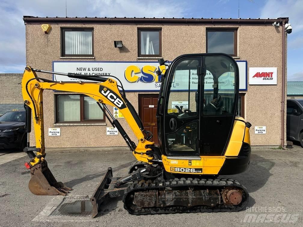 JCB 8026 CTS Mini kotrók < 7t