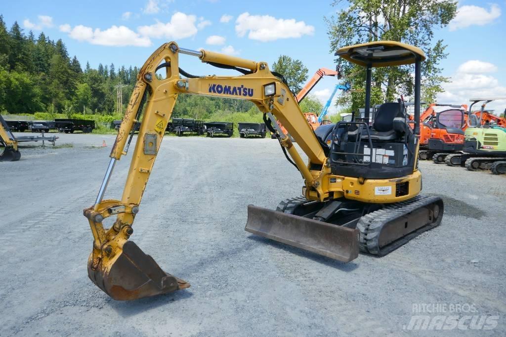 Komatsu PC 30 MR-3 Mini kotrók < 7t