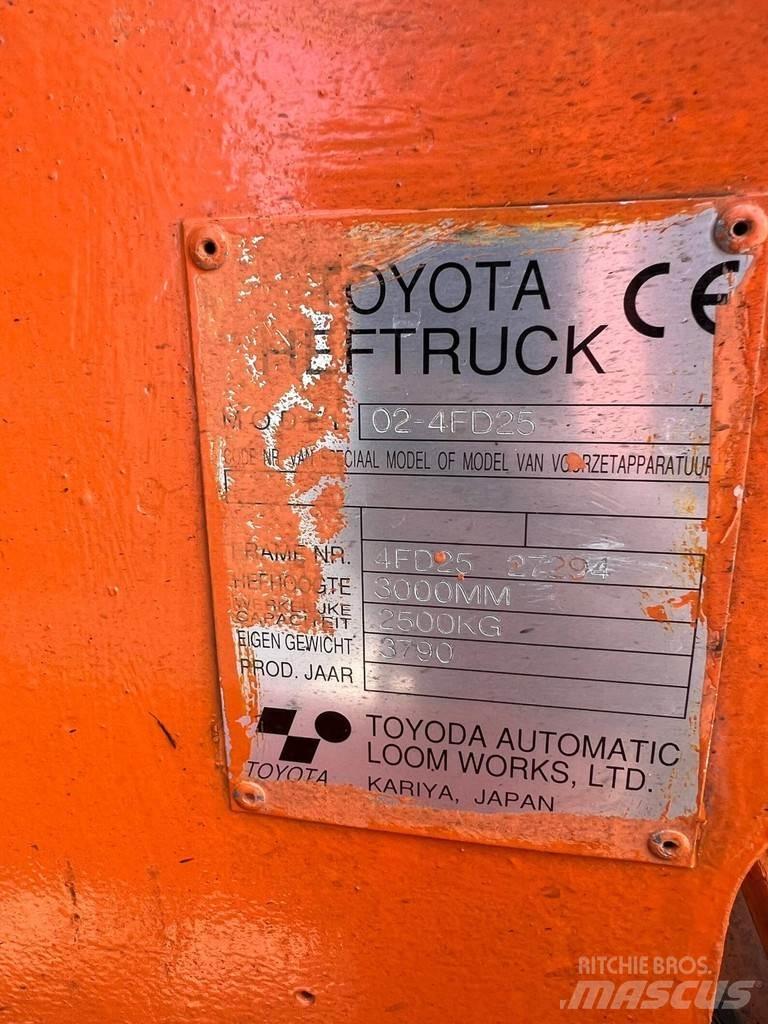 Toyota 02-4FD25 Dízel targoncák