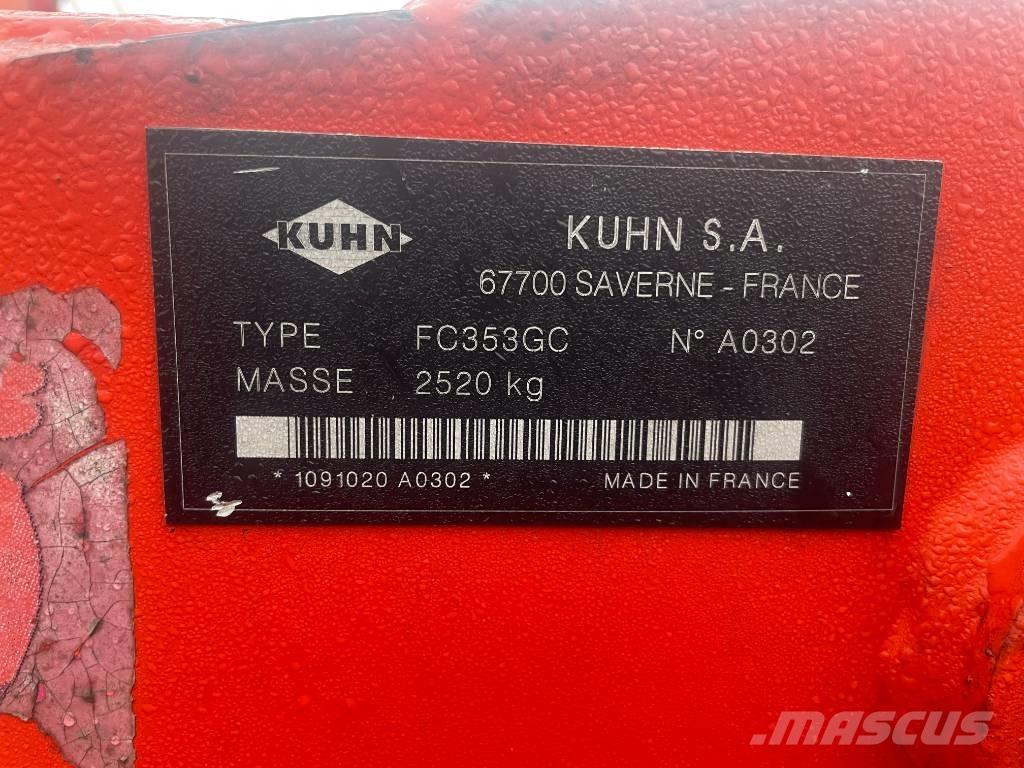 Kuhn FC 353 G C Öntöző Kaszák