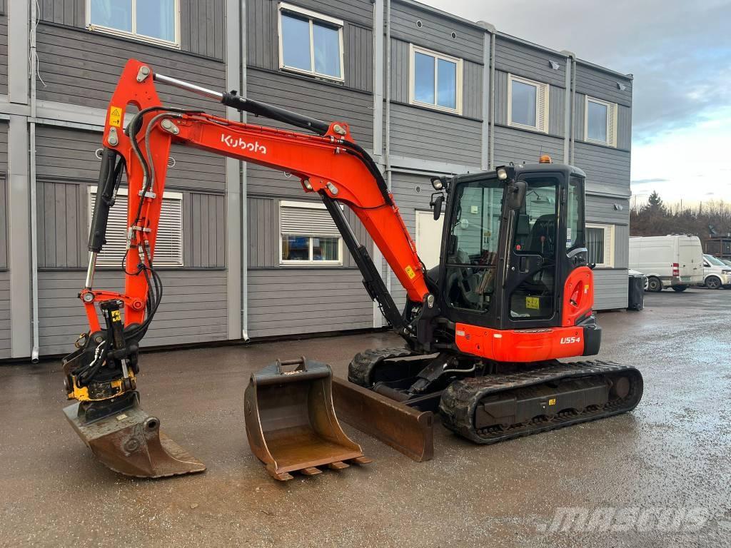 Kubota U 55-4 Mini kotrók < 7t