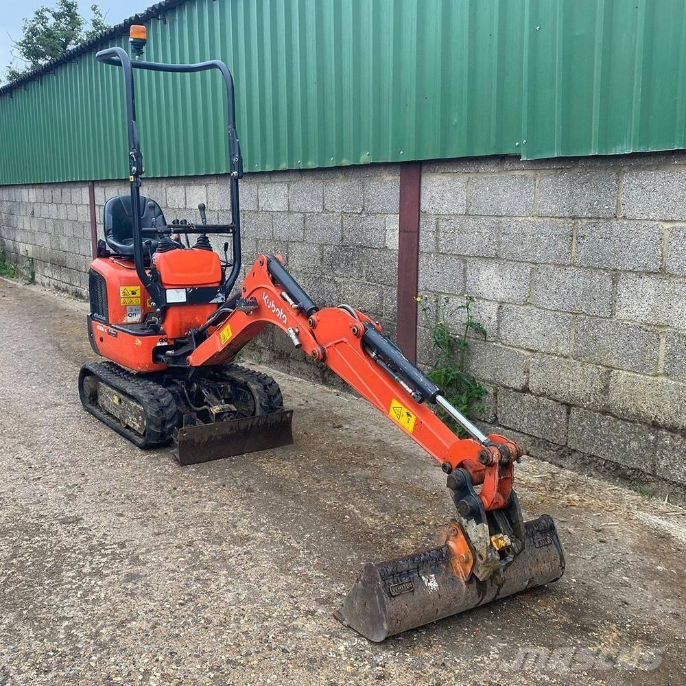Kubota K 008-5 Mini kotrók < 7t