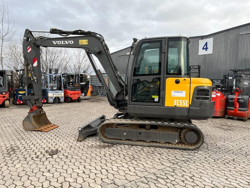 Volvo EC55C Mini kotrók < 7t