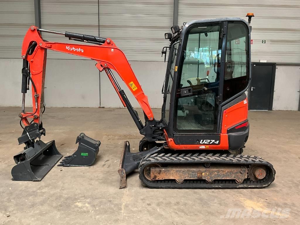 Kubota U 27-4 Mini kotrók < 7t