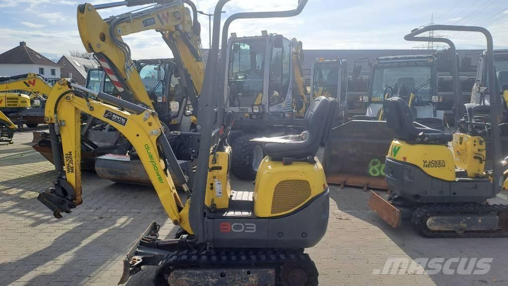 Wacker Neuson 803 Lánctalpas kotrók